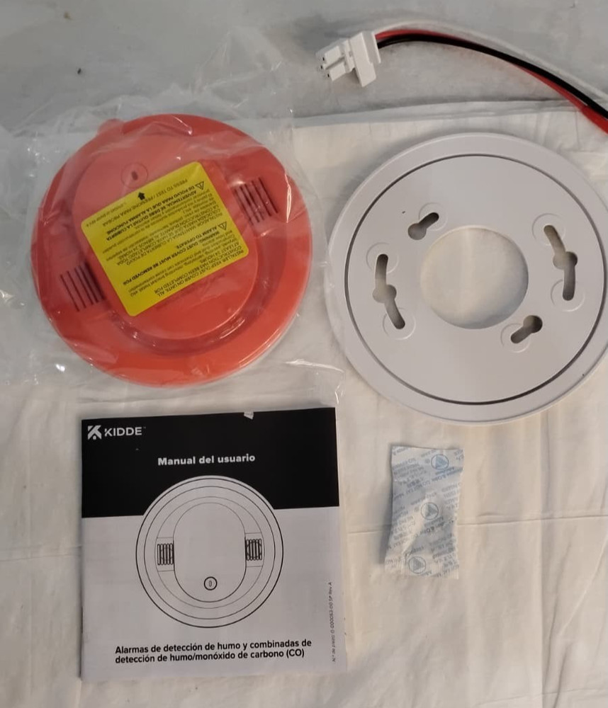 Kidde Smoke & Carbon Monoxide Detector, LED Warning Light Indicators, 30CUD10