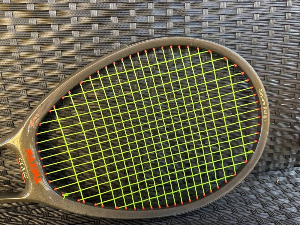 MAXIMA CLASS - JUGIARO DESIGN - RACKET - ORIGINAL GRIP AND LINING