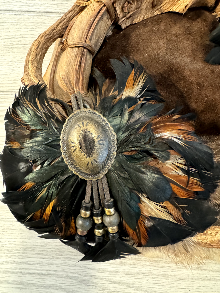 NATIVE AMERICAN SUN SPIRIT BASKET