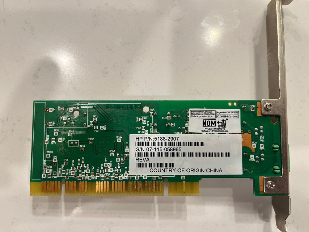 Conexant RD01-D850 (RD01D850) 56 Mbps