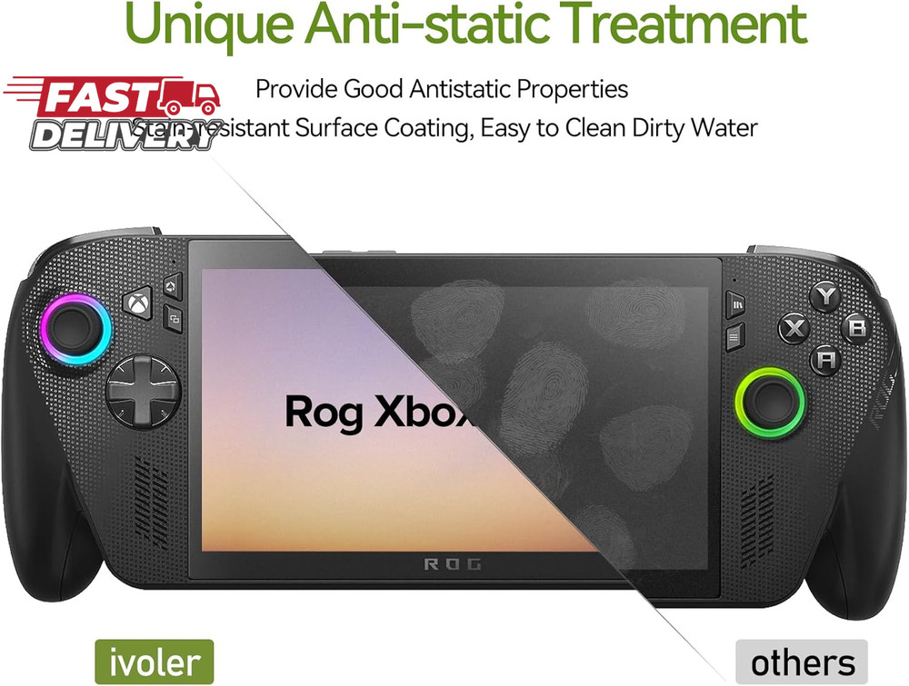 Ivoler 3-Pack Anti-Glare Etched Screen Protector for ASUS ROG Xbox Ally/Rog Xbox