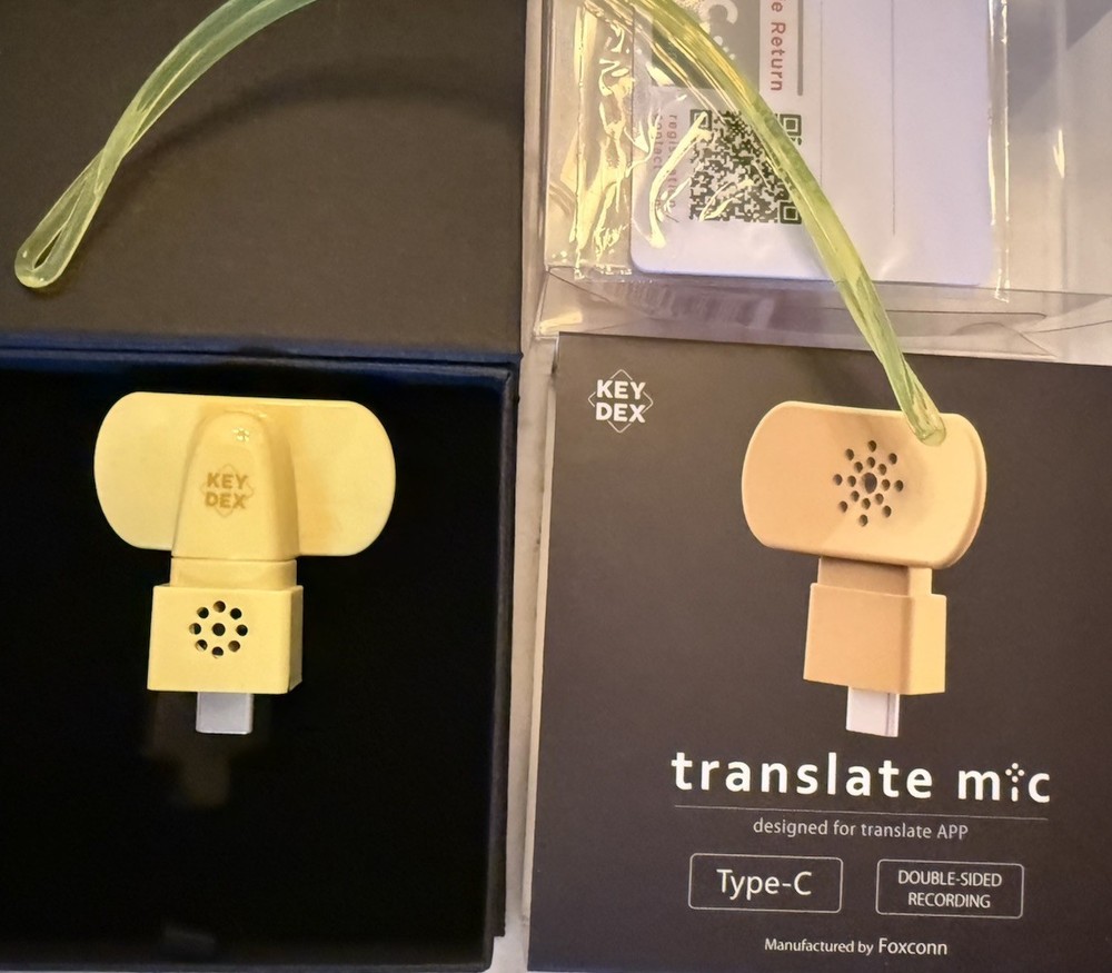 Two Directional Condenser Translating Microphone for Phone