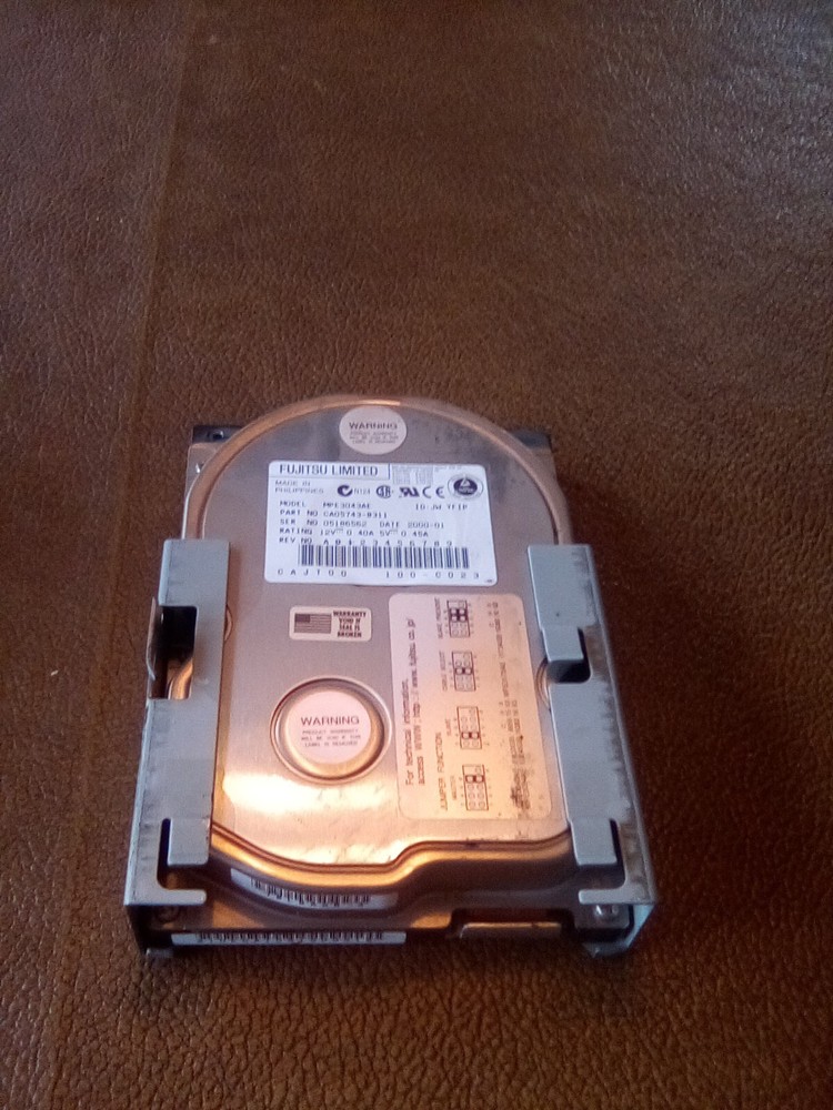 Fujitsu Limited CA05743-B312 Hard Drive