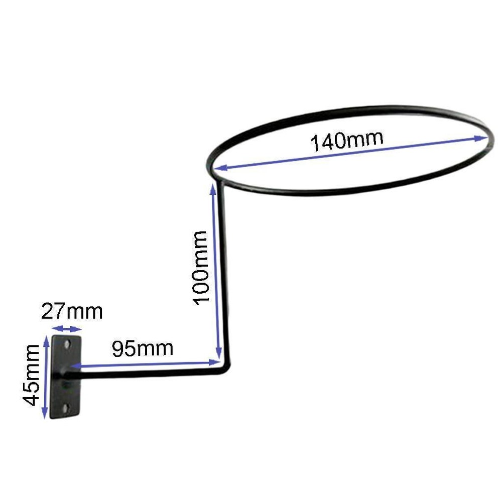 3/6pcs Motorcycle Helmet Holder Display Rack Wall Mounted Hook for Coat Hat Cap