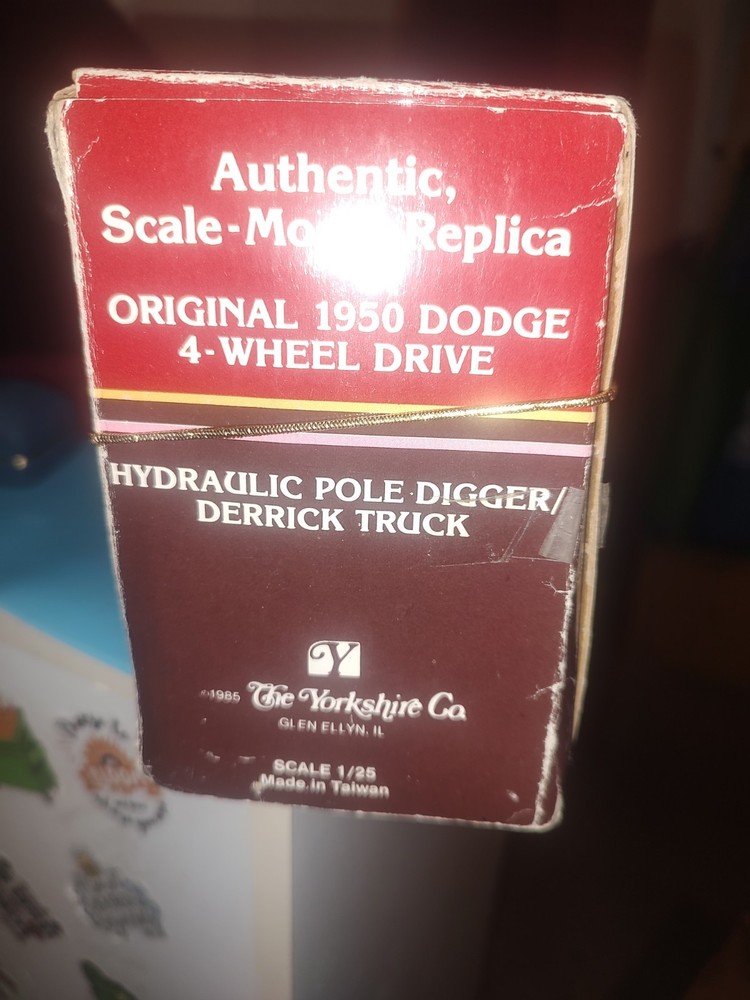 Original 1959 Dodge 4 Wheel Pole Digger/ Box Incl.