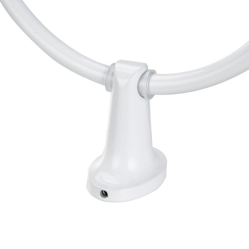 Steel Wall Mount Towel Holder Ring Spa Style Easy Installation Rust Resistant US
