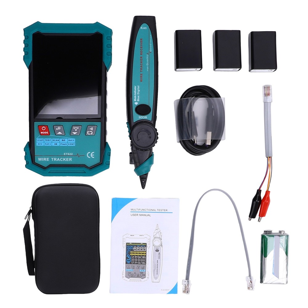 Advanced Network Cable Tester For Ethernet Maintenance