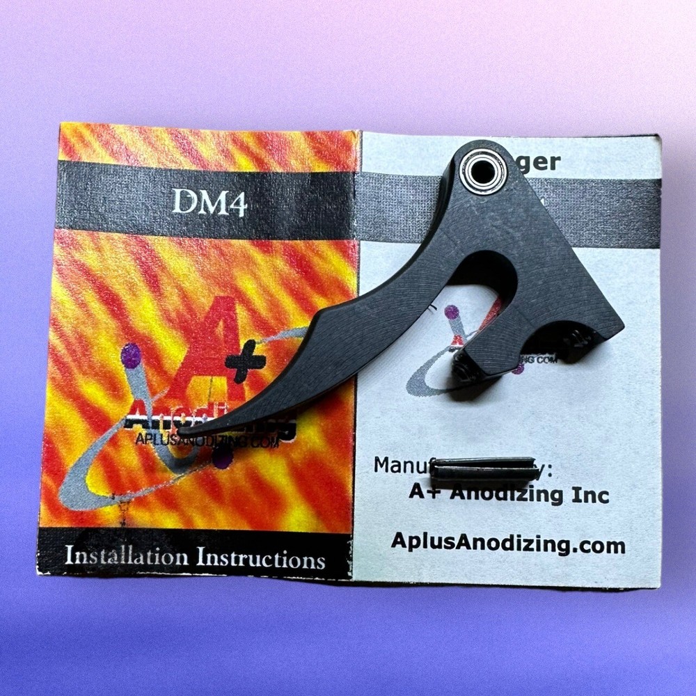 NEW A+ Anodizing Dye Matrix DM4 Delrin Roller Bearing Trigger B