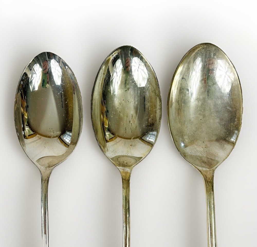 International Silver Lot 6 Silverplate Serving Utensils Cake Pie Spoon Fork