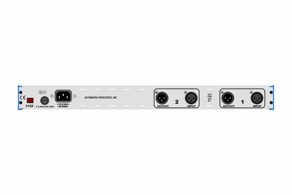 API Audio 3122V | 2-Channel Microphone/Line Preamplifier