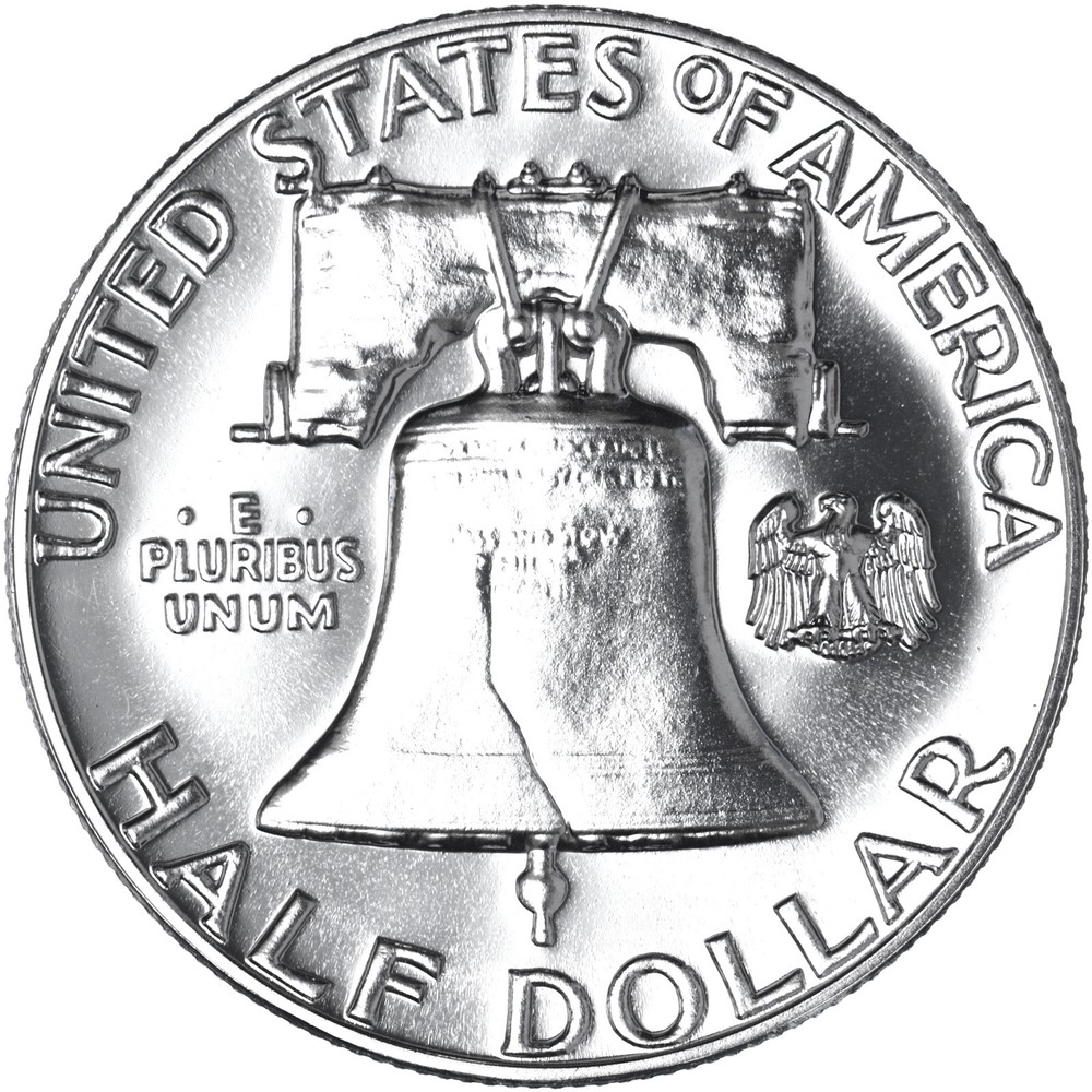1958 (P) Franklin Half Dollar Gem Proof 90% Silver