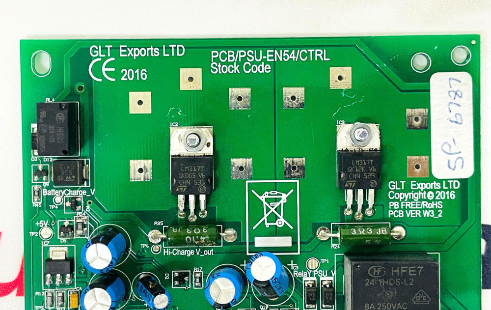 GLT EXPORTS PCB/PSU-EN54/CTRL Interface Board