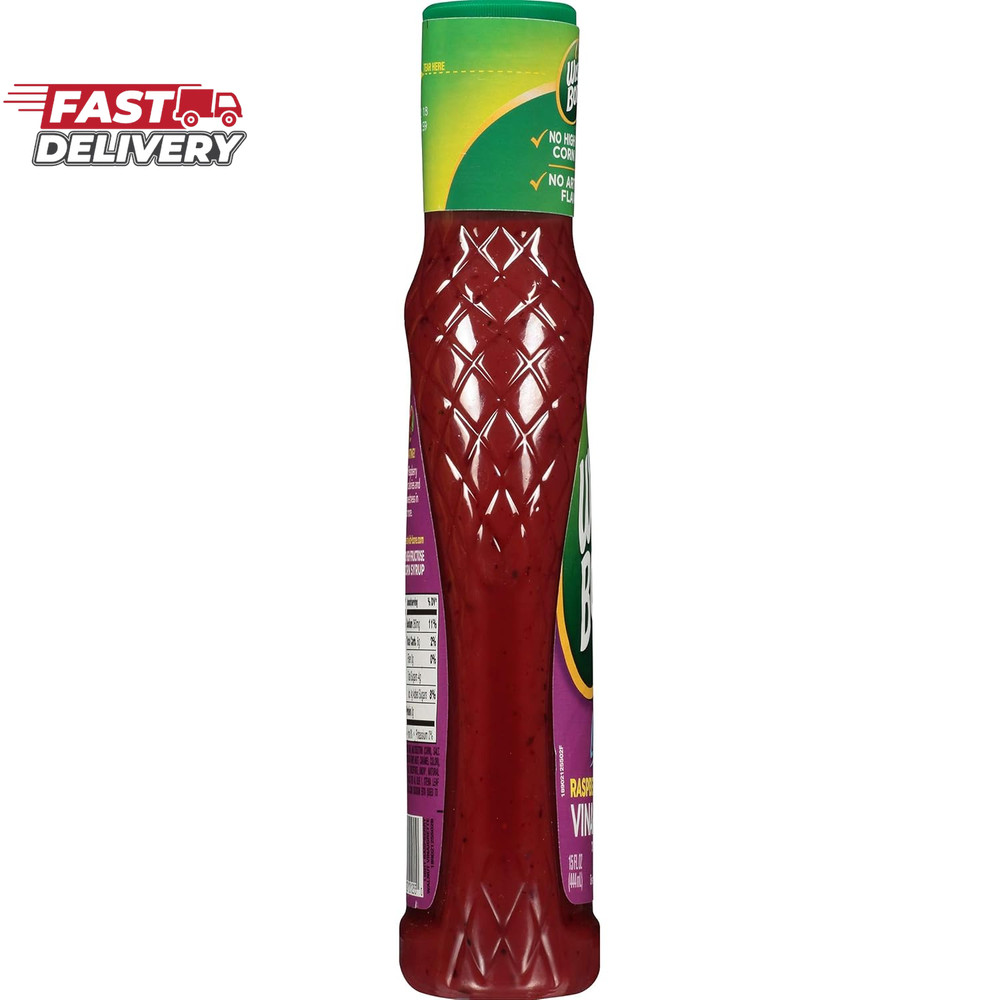 Wish-Bone Light Raspberry Walnut Vinaigrette Dressing,15 FL Oz Bottle