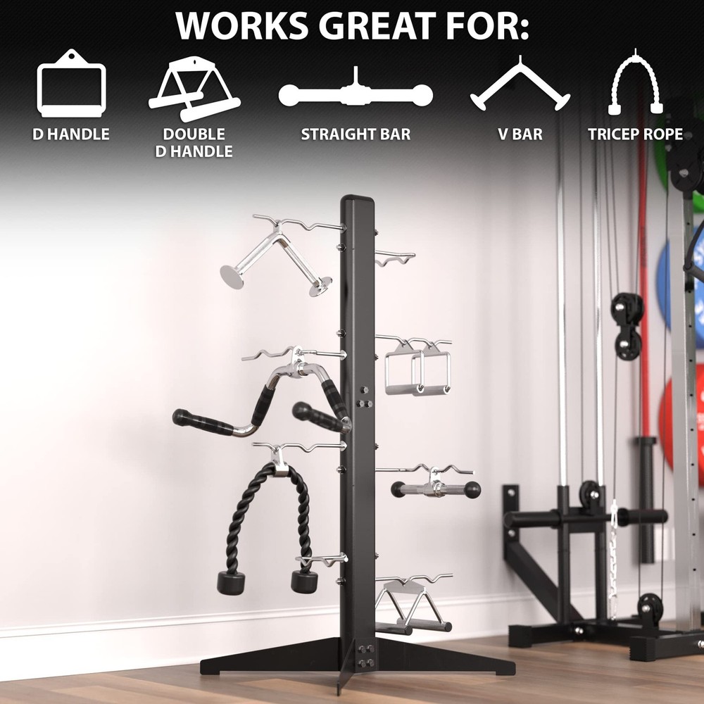 Synergee Cable Attachment Rack. Free-Standing or Wall Mounted Storage Rack. M...