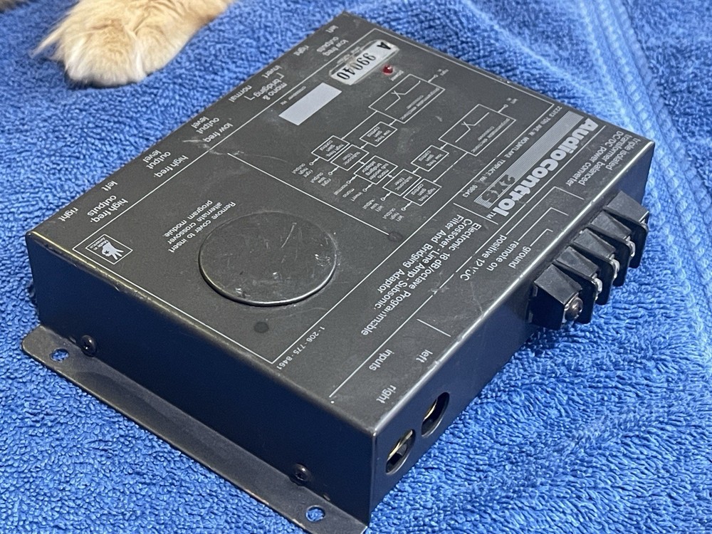 Audio Control Two Way Crossover Model 2XS