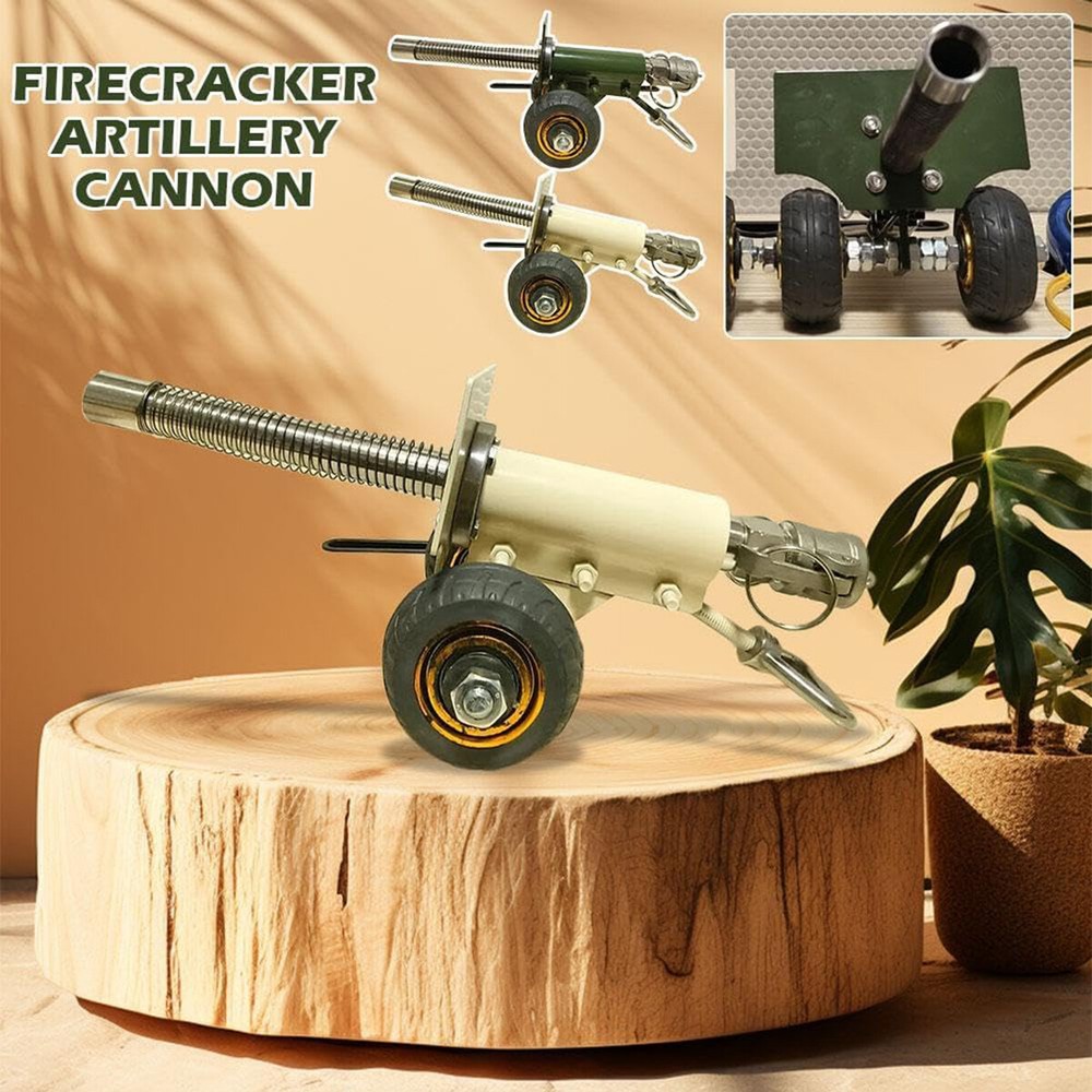 Mini Firecracker Artillery Cannon Model Military Launcher Artillery Collection