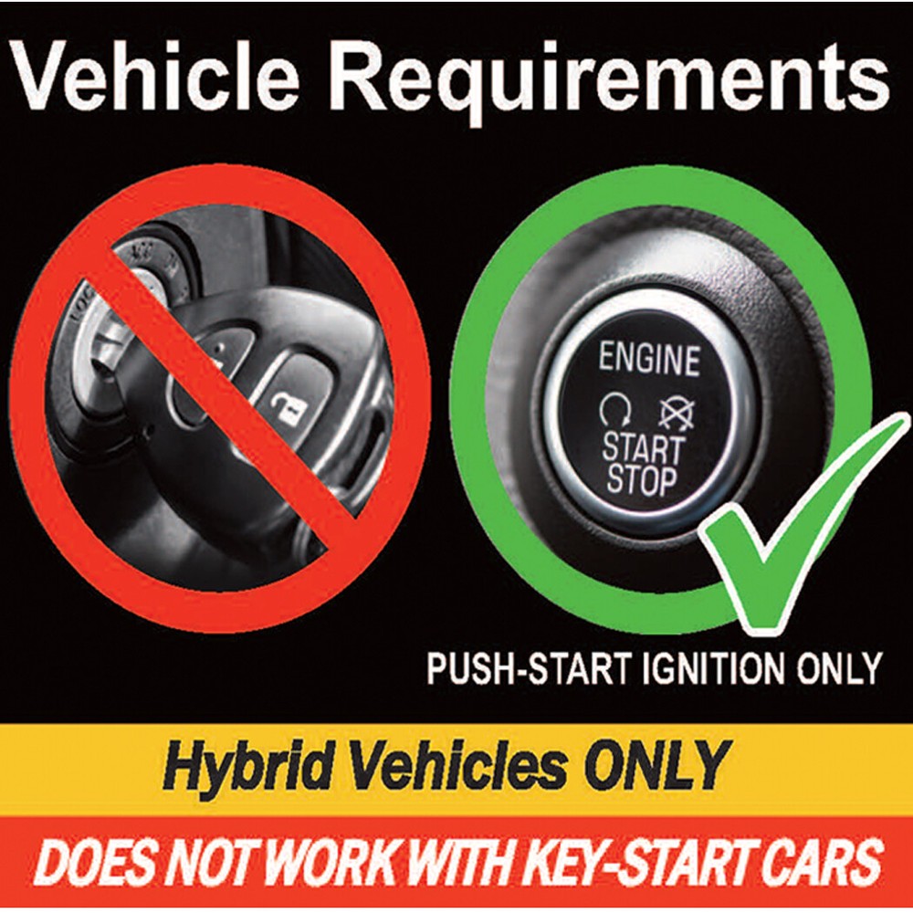 Complete Remote Activated Remote Start Kit For 2010-2012 Lexus HS250h - Hybrid