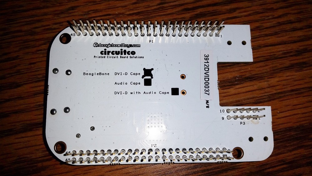BeagleBone DVI-D Cape BB-Bone-DVID-01 Version A3