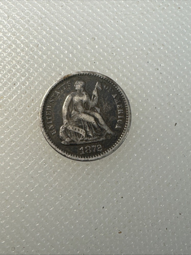 1872 Half Dime FF