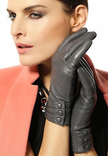 Bestselling 7 (US Standard size) Grey (Touchscreen Function/Cashmere Lining)