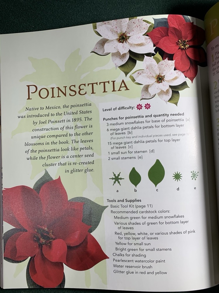 Paper Bouquet Making 3 Dimensional Flowers Book