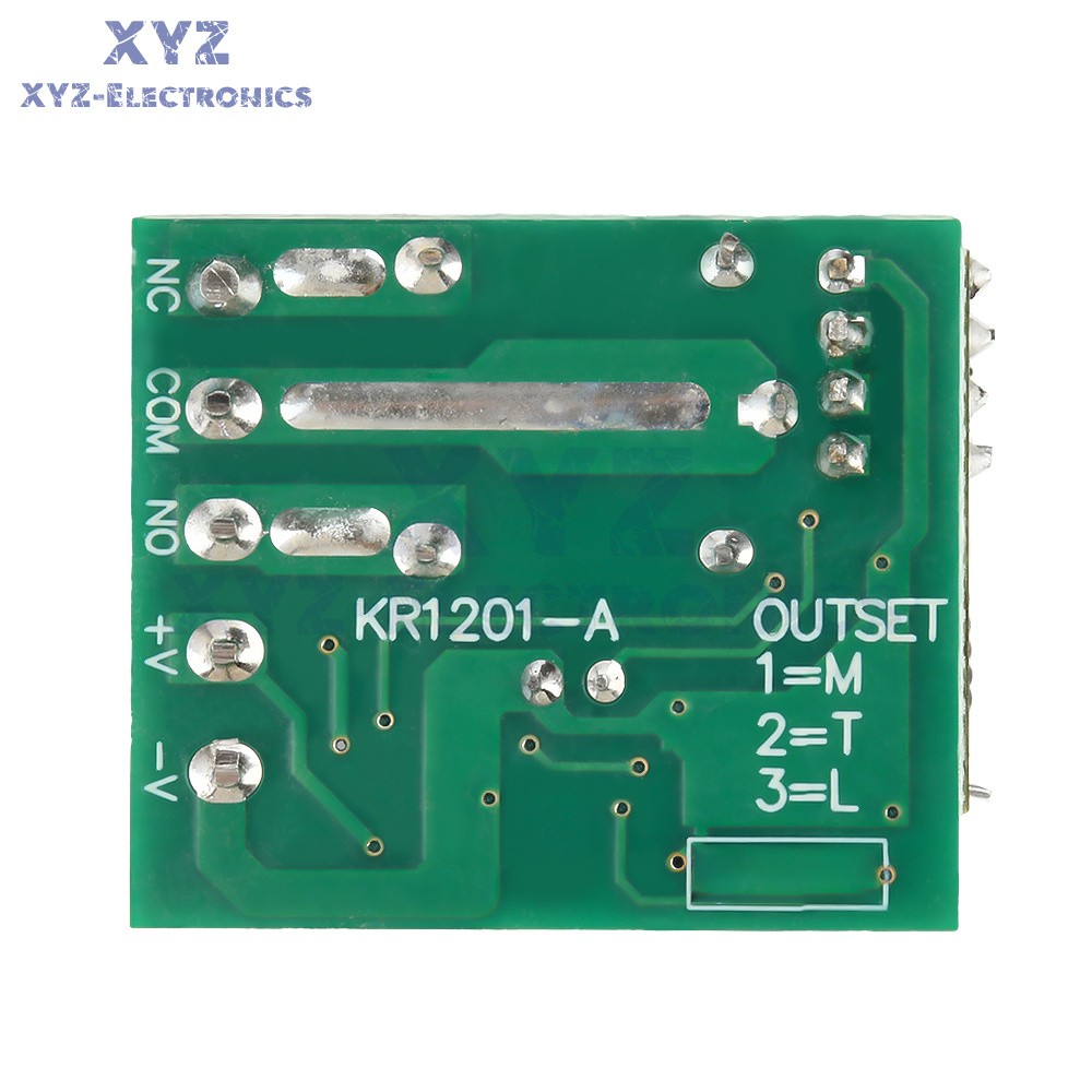 433Mhz Universal Wireless Remote Control Switch DC 12V Receiver Transmitter Set