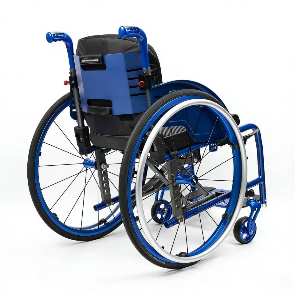 Aluminum Padded Wheelchair Backrest