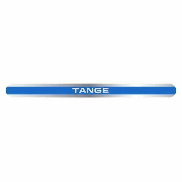 Tange - BLUE STRIPE - seat clamp decal