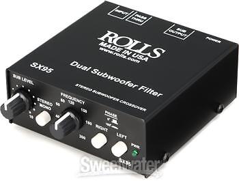 Rolls SX95 Stereo Subwoofer Crossover