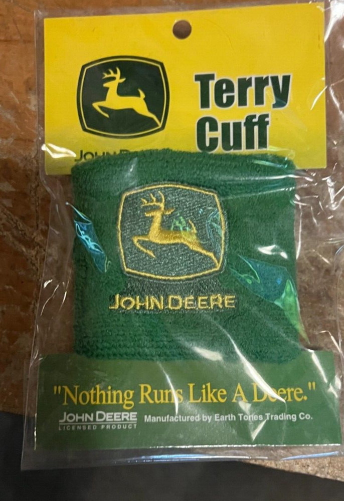 JOHN DEERE----PAIR OF WRISTBANDS