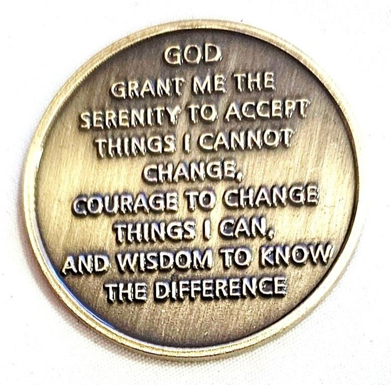 6 year AA Sobriety Coin