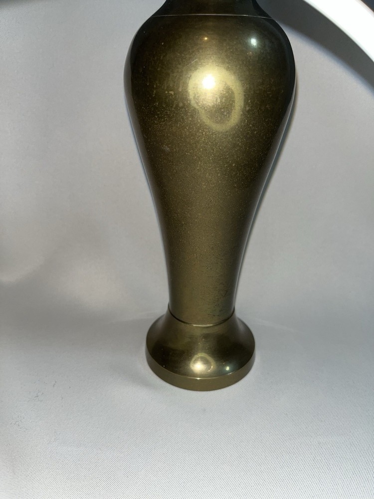 Vintage Brass Vase 12.5" Tall