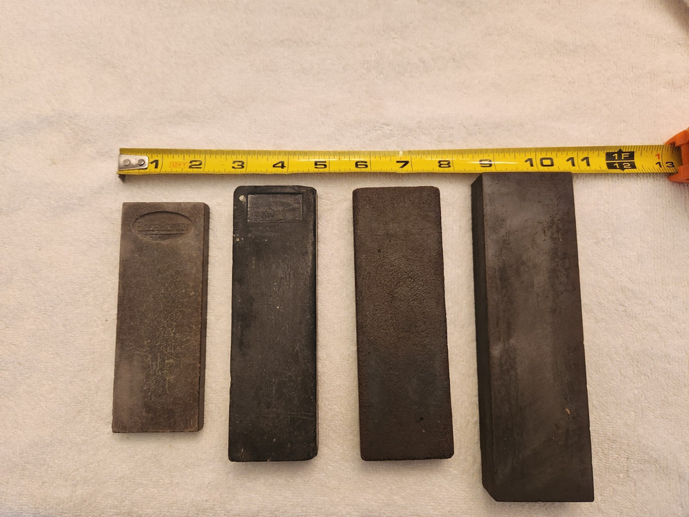 Vintage sharpening honing stones