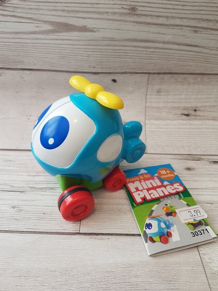 Press n Go Mini Planes - Set of 3