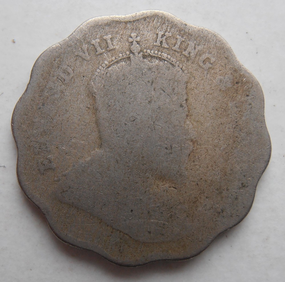 INDIA 1 ANNA 1910