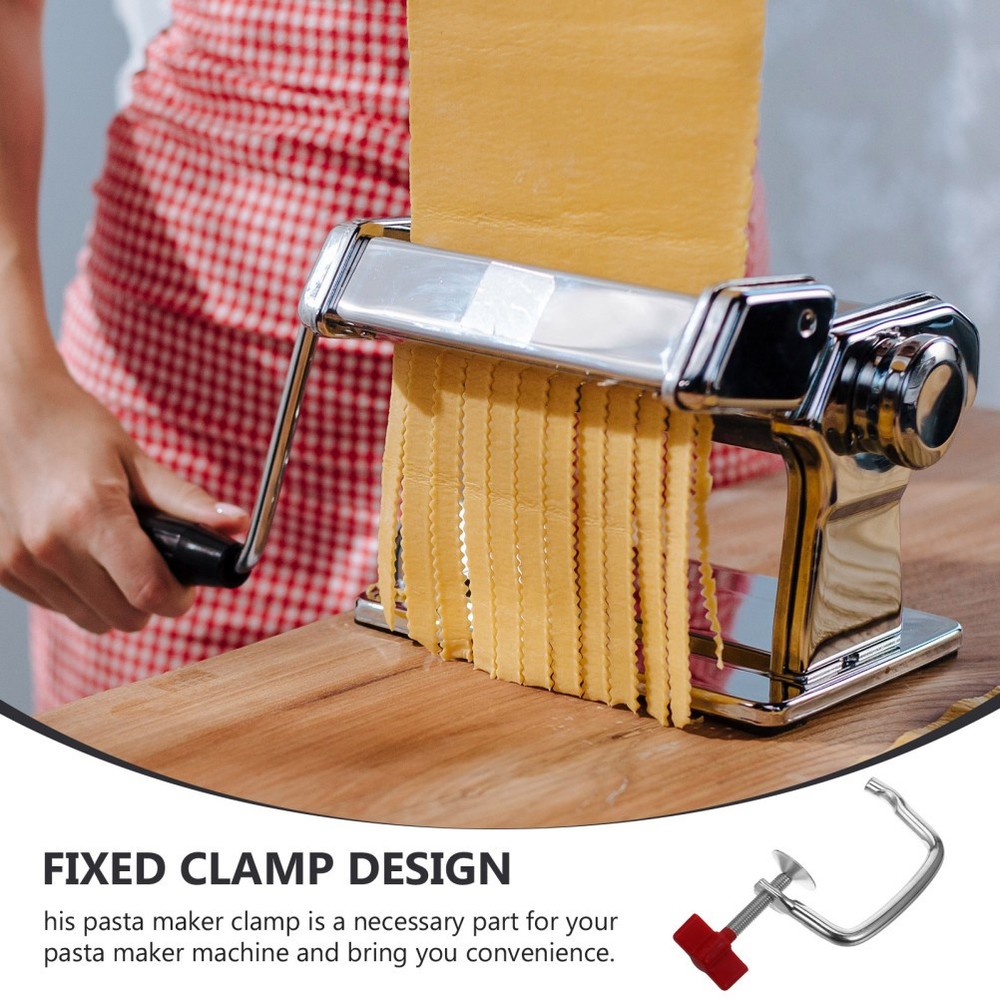 2 Pcs Pasta Making Tools Noodle Maker Fixing Clip Manual Machine Handle