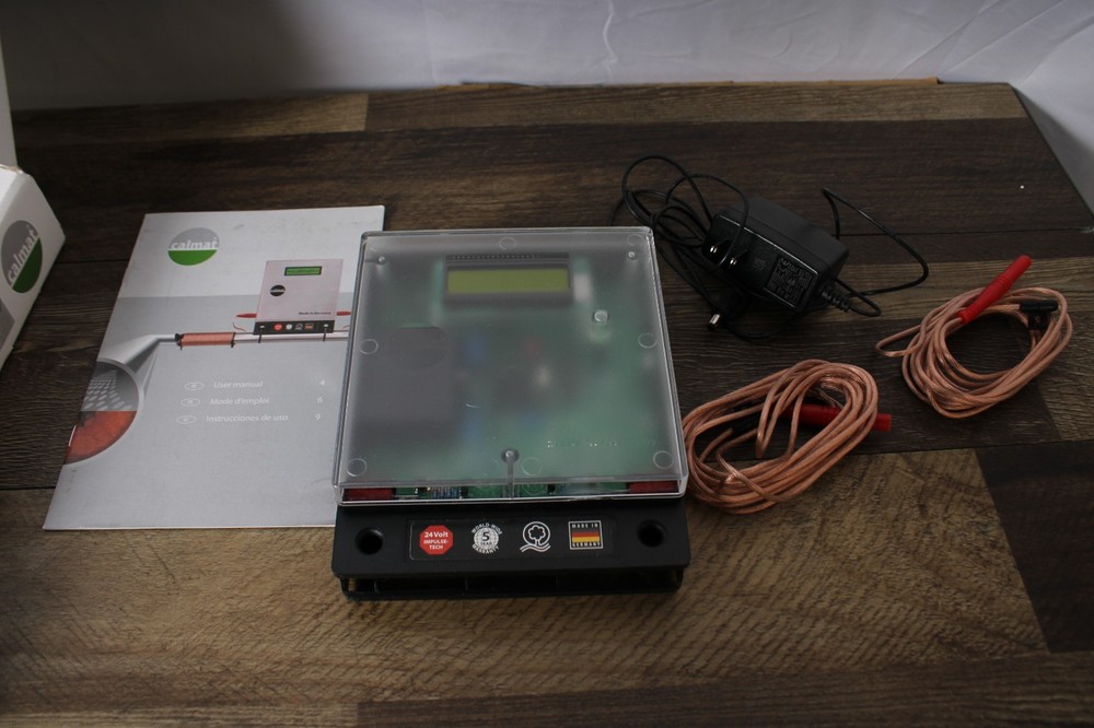 Calmat Electronic Anti Scale Water Treatment System Open Box Tested Working