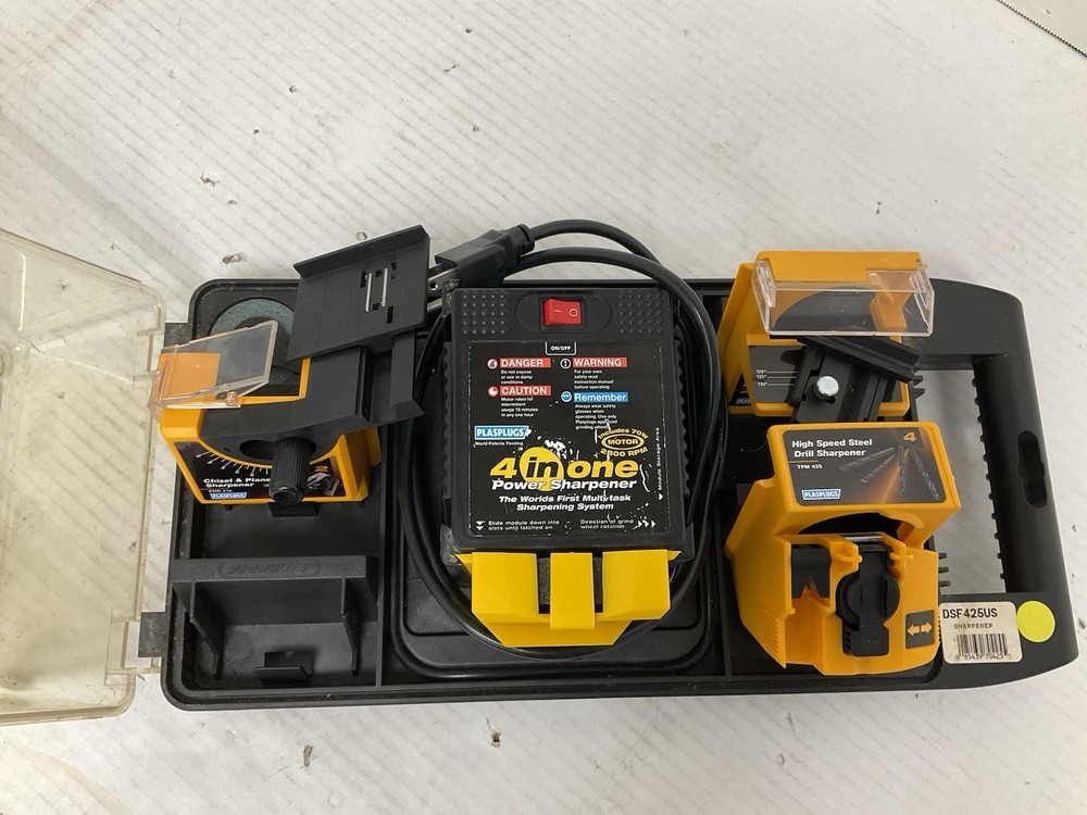 Plasplugs 4 In One Power Sharpener Model DSF425US