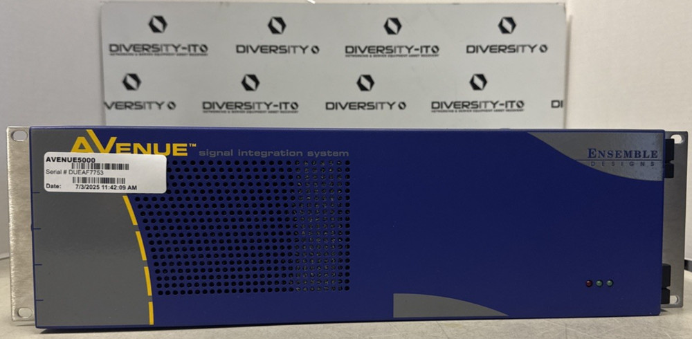 AVENUE SIGNAL INTEGRATION SYSTEM,5000 PROCESS
