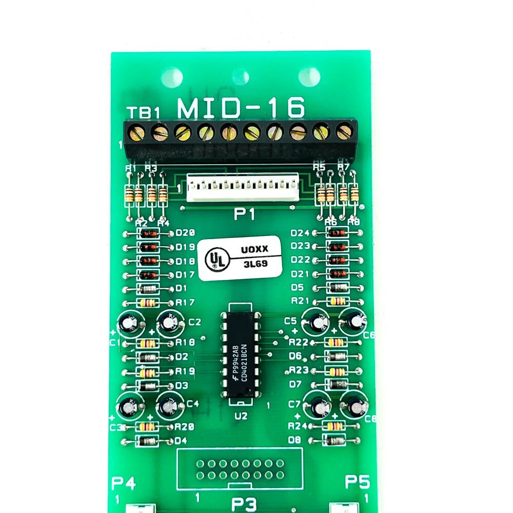 Siemens MID-16 Cerberus Pyrotronics 500-891747 Programmable Input Driver for MXL