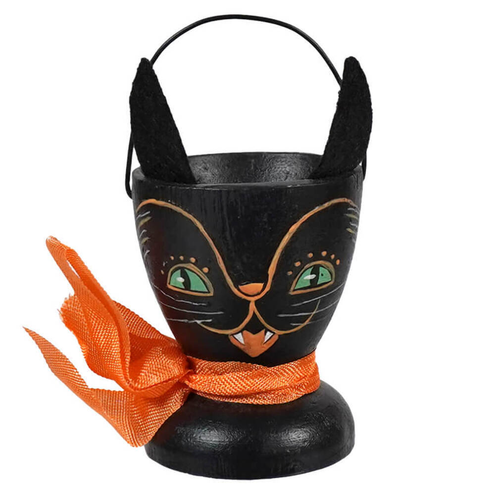 Black Cat Egg Cup