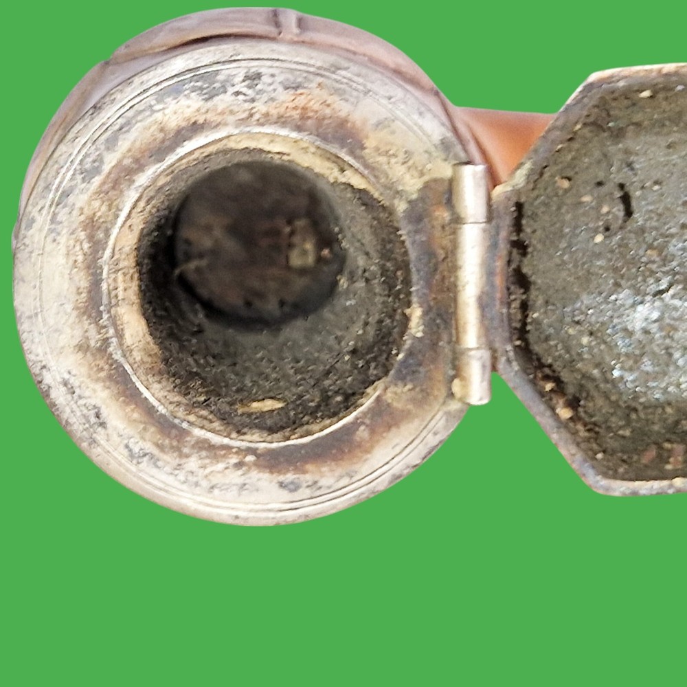 Antique pipe pipe type "Gesteckpfeife" sea foam 1850 - 1890