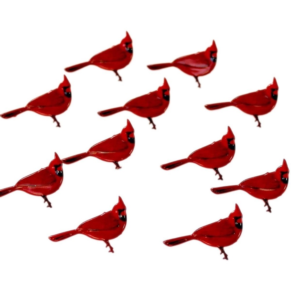 Eyelet Outlet Shape Brads 12/Pkg-Cardinal