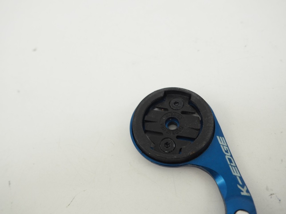 K-EDGE Garmin Race Handlebar Mount 31.8mm Blue/Silver