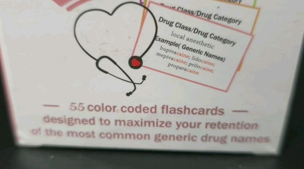 pharmacology flash cards