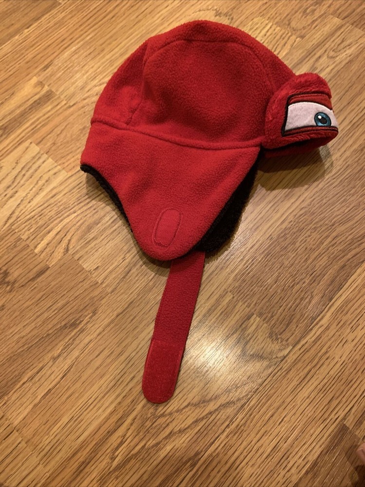 boys disney lightening mcqueen beanie