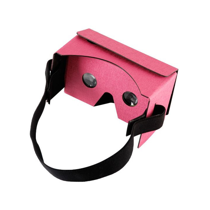 Pu Material VR Google CardBoard VR Box for Android or iPhone + Mount Strap
