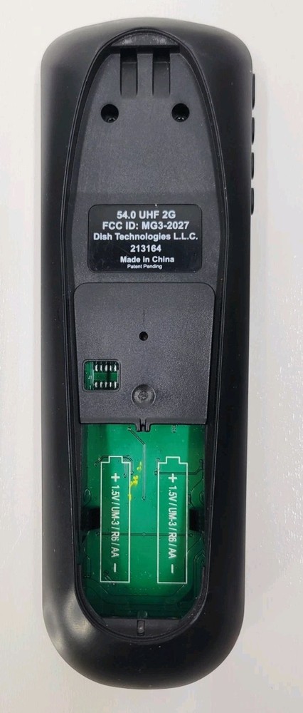 DISH Network 54.0 Digital/Analog Remote Control Black