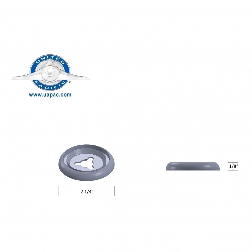 Chrome Peterbilt Dash Data Display Module Control Knob Bezel