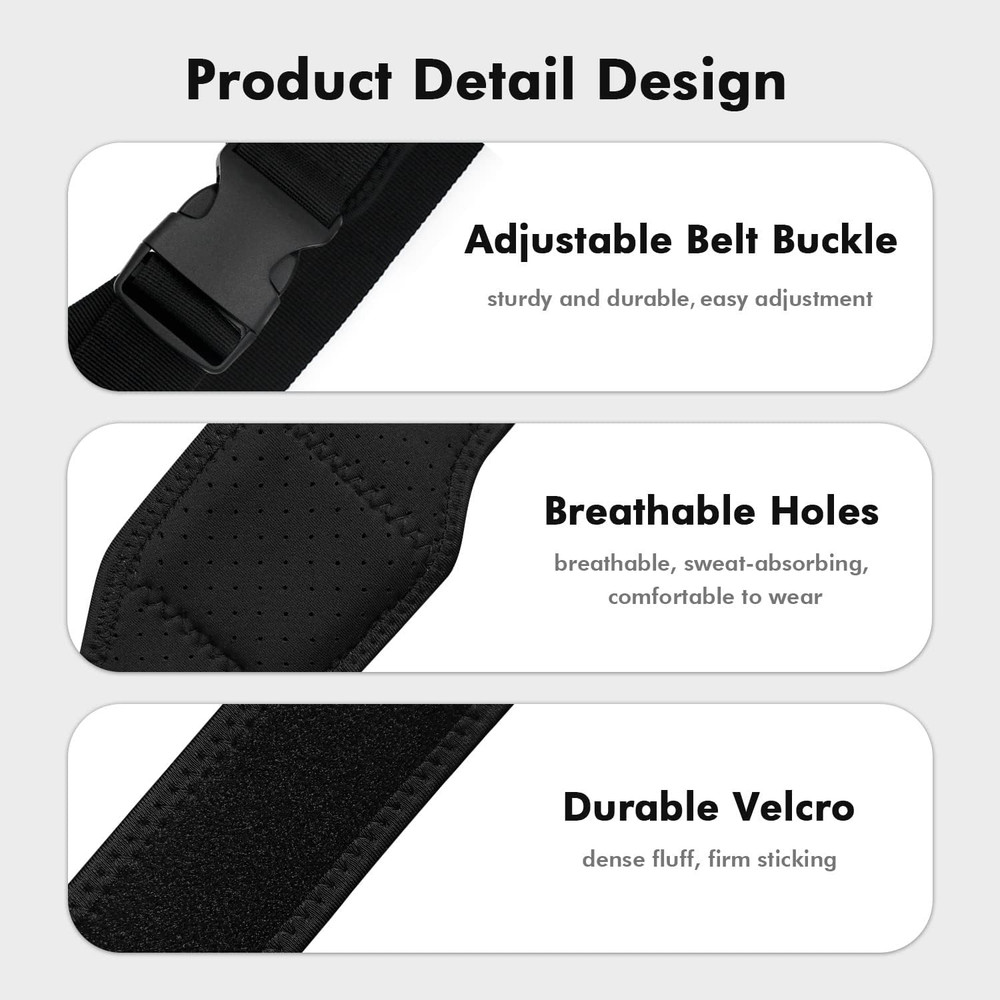 AMVR 5-Pcs Full Body Straps for HTC Vive VR Tracker/Tracker(3.0) - Adjustable Wa